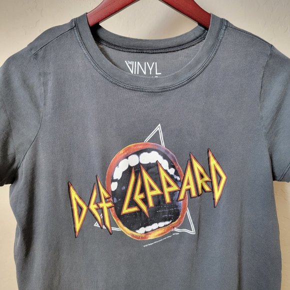 Torrid Def Leppard Classic Fit Crew Graphic Band Tee Shirt - Picture 4 of 11
